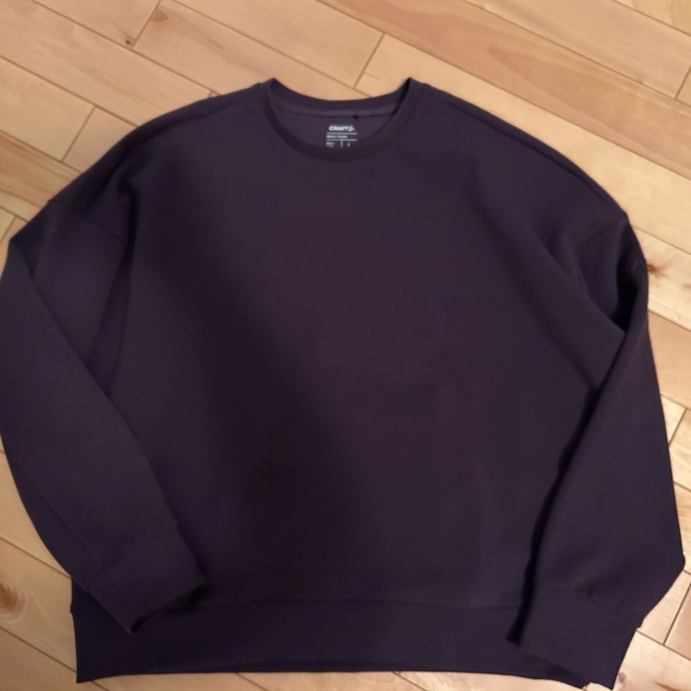 Women Craft ADV sweatshirt in dark plum